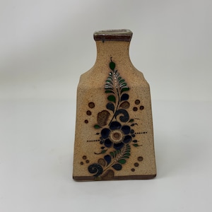 Vintage Tonala Hand Painted Vase