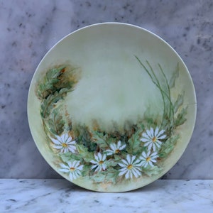 Vintage Bavarian Hand Painted China Plate