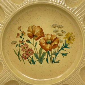 plateau d’oeufs en céramique vintage