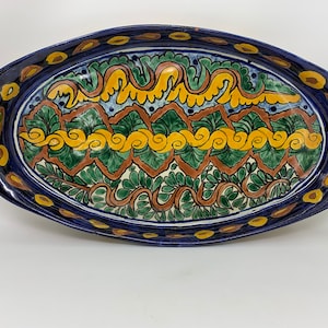 Vintage Hand Painted Decorative Tray