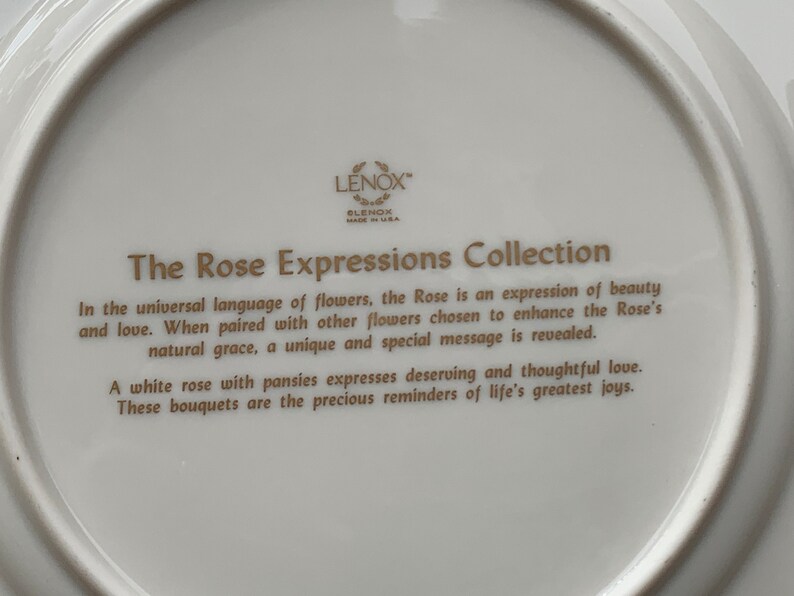 Vintage Lenox Decorative Plate Collection image 2