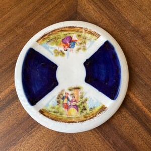Ceramic pot coaster trivet round