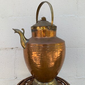 Vintage Italian Copper Pitcher