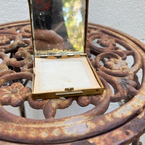 Vintage Sail Boat Compact with Mirror