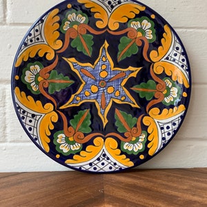 Vintage Talavera Decorative Plate