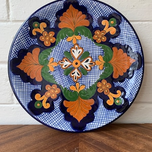 Vintage Talavera Decorative Plate