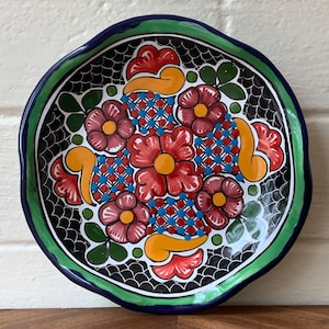 Vintage Talavera Decorative Plate