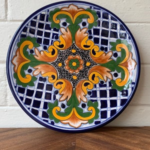 Vintage Talavera Decorative Plate