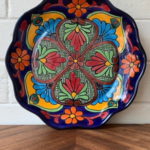 Vintage Talavera Decorative Plate