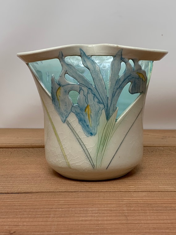 Vintage Robert Finn Pottery Vase - Etsy