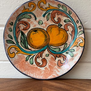 Vintage T. Ruth Decorative Plate