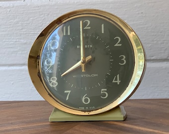 Vintage Westclox Big Ben Style 5 Keywound Art Deco Loud