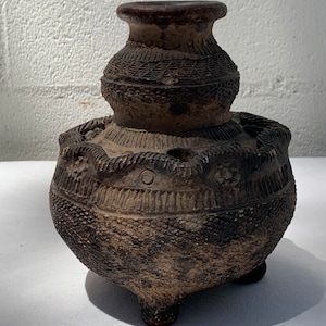 Vintage Handmade Ceramic Vase