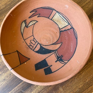 Handmade and hand painted pottery