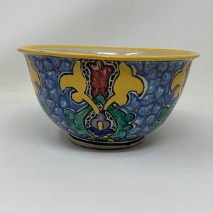 Vintage Talavera Ceramic Bowl