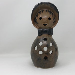 Vintage PWF Japan Pilgrim Woman Votive Candle Holder