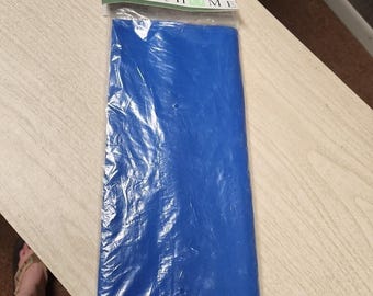 Silla de director informal para el hogar con respaldo de lona, 47 cm de ancho x 41 cm de profundidad, color azul real, SKU021-13, ¡nueva con etiquetas!