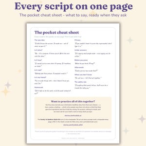 The pocket cheat sheet with a short honest answer for every question children ask about AI