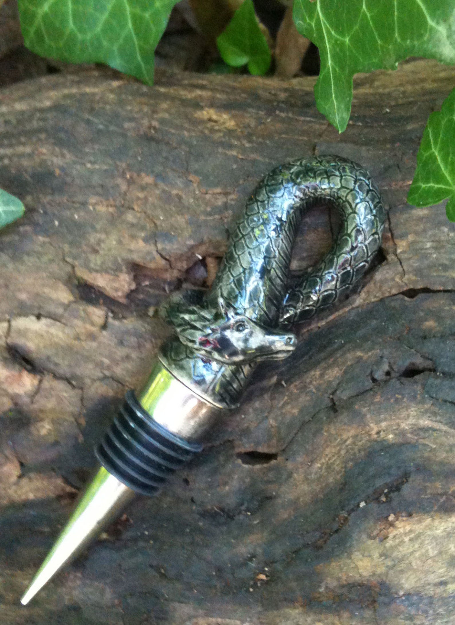 Dragon WIne Bottle Topper Etsy