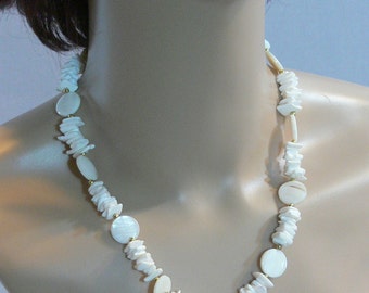 Necklace-White-Shells-Unisex-FS-230