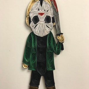 Paper Quilling Art: Horror Characters