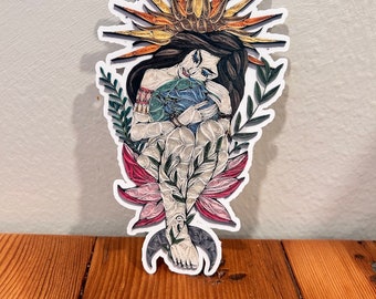 Vinyl Sticker, Mother, JGA Art