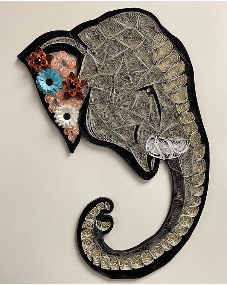 Quilled Art, Elephant image 1