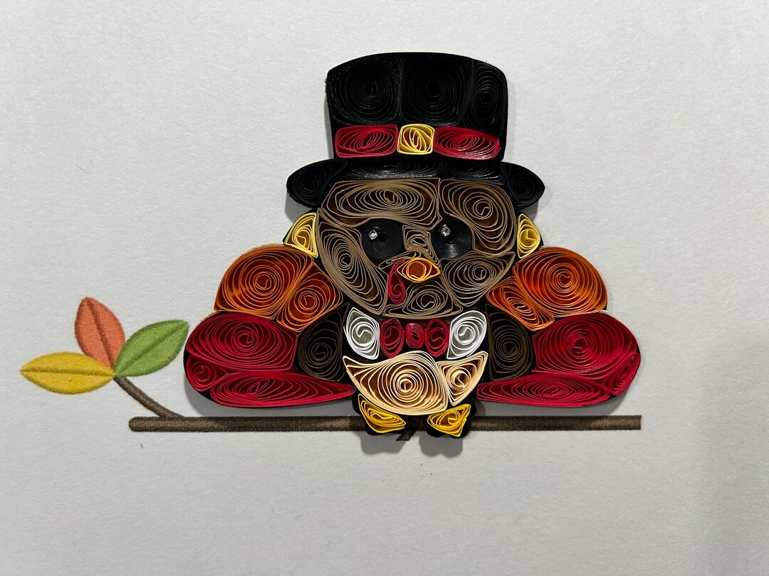 Quilled Art Quilling Turkey Etsy