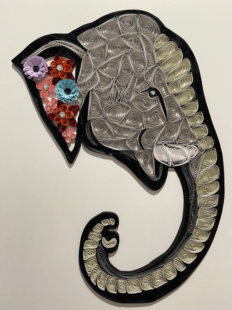 Quilled Art, Elephant image 2