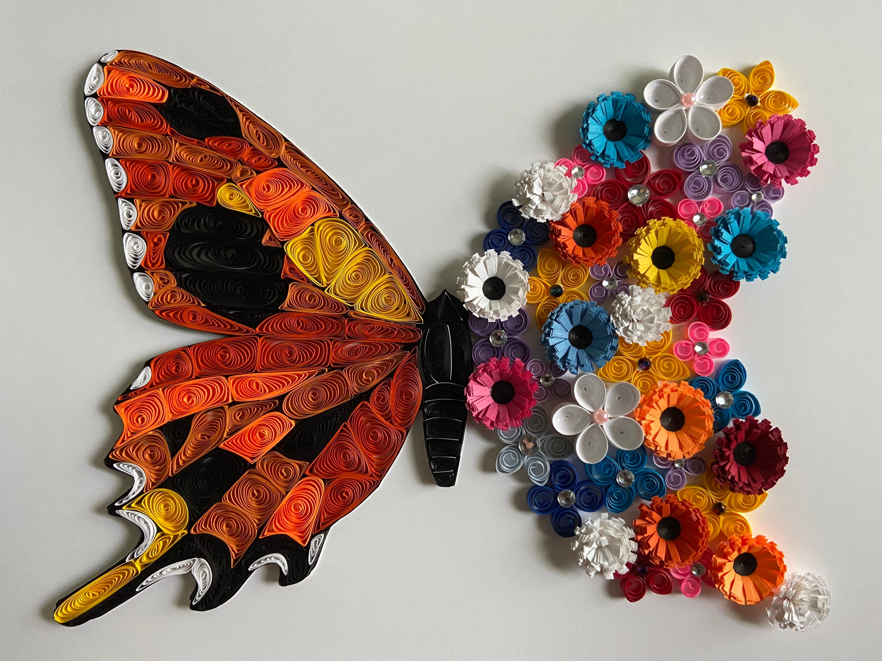 Buy Quilled Butterfly multiple (Butterflies like paper cutouts