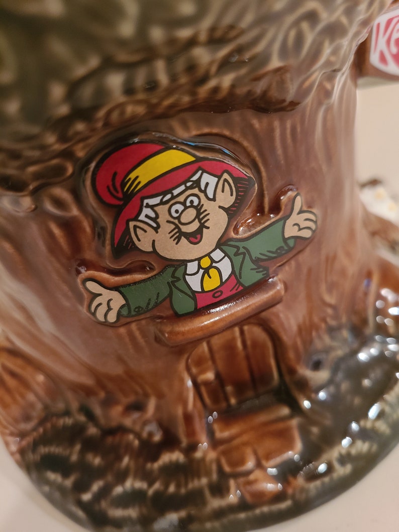 Vintage McCoy Keebler Tree House Cookie Jar image 1