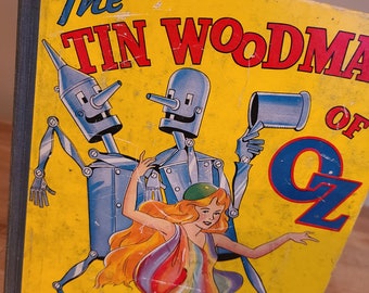 Rare Find The Tin Woodman Of Oz Hardcopy book Copyright 1918