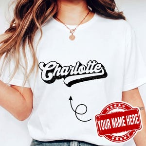 Personalized Vintage Name T-Shirt Custom Retro Name Shirt Personalized Gift for Men Women Kids Classic Typography Tee Unique Custom Apparel