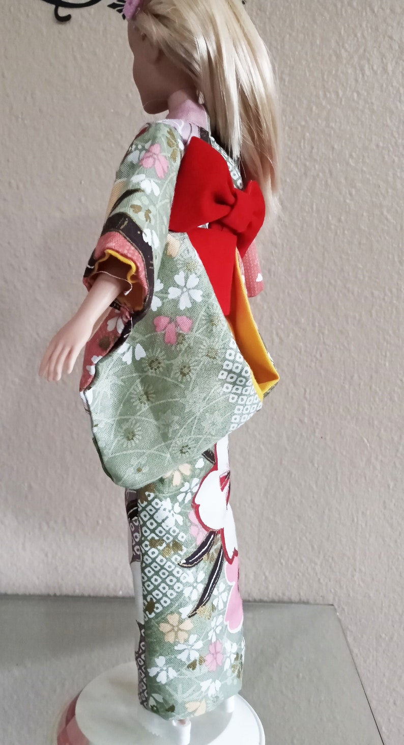 Barbie Doll Kimono Making Pattern and How to Make Sewing | Etsy