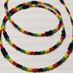 Mother Africa's Daughter Single Strand African Waistbeads Fashion Waistbeads Feminine Waist Beads image 1