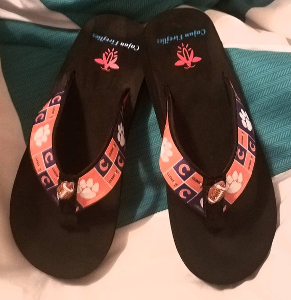 clemson flip flops