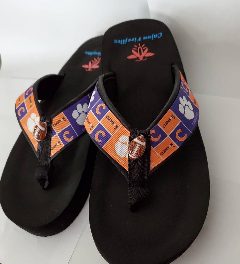 clemson flip flops