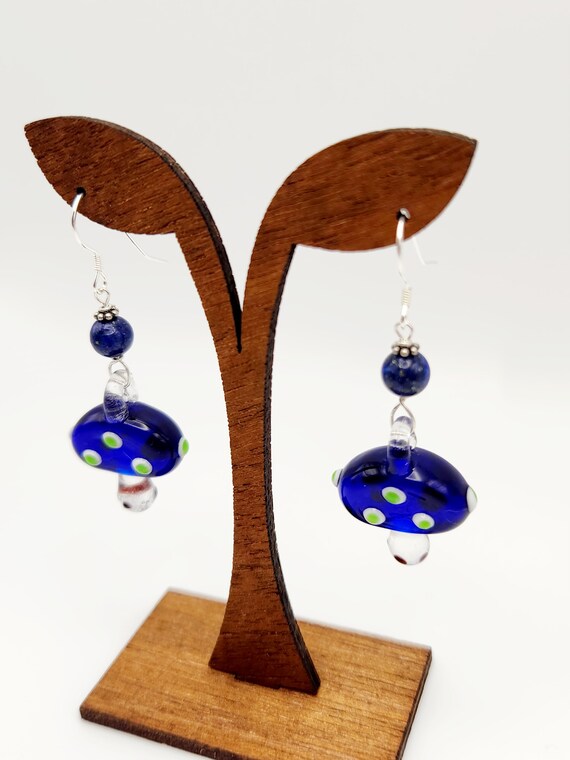 Orecchini A Fungo Minuscolo In Argento Sterling, Orecchini A Fungo - Foto 9