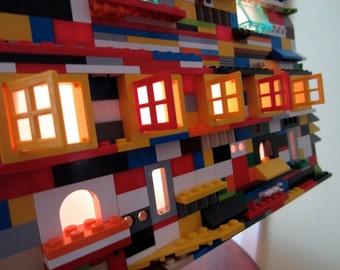 Lego Lamp as Featured in the first Lego Movie!  Custom Made at time of Order - Please message me if you are interested!