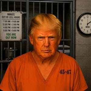 Frump sitter äntligen i fängelse