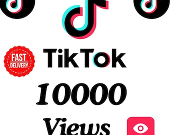 10 000 vues sur TikTok | Service de développement des réseaux sociaux | Assistance marketing digital | Livraison sous 24 h