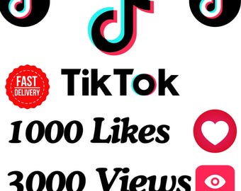 3000 wyświetleń na TikToku i 1000 polubień | Wsparcie rozwoju w mediach społecznościowych | Pomoc w marketingu cyfrowym | Dostawa w ciągu 24 godzin