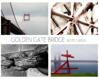 Golden Gate Bridge 5x7 Note Card Photo of Headlights - Etsy
