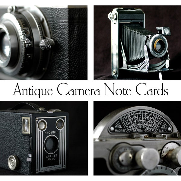 Antique Camera Photography Boxed Note Cards