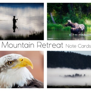 Mountain Retreat Note-kaarten