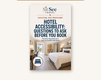 Hotel Accessibility Checklist, Accessible Room Questions (Printable PDF)