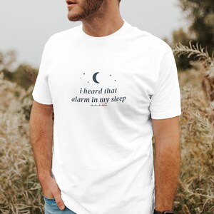 I Heard That Alarm in My Sleep Sarcastic Nurse Shirt, Night Shift Nurse Tee, ICU Nurse Top image 1