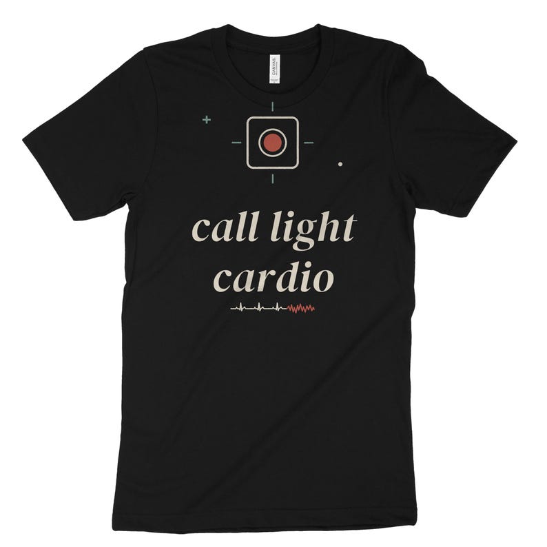 Camiseta de enfermera sarcástica con luz de llamada y cardiología, camiseta de enfermera para turno de noche, camiseta de enfermera de urgencias y UCI. imagen 7