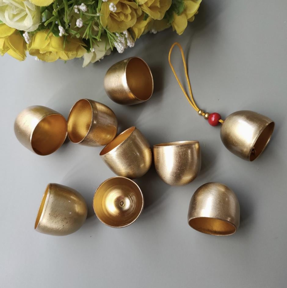 Wind Chime Bell Pendant Traditional Door Bell Ornament DIY Brass Bell…
