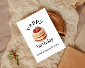 Biglietto d'auguri di Shortcake: Biglietto d'auguri stampabile (Download digitale)